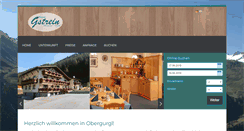 Desktop Screenshot of gstrein-obergurgl.at